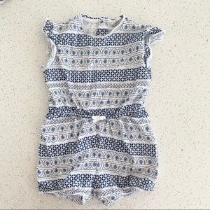 H&M girls romper